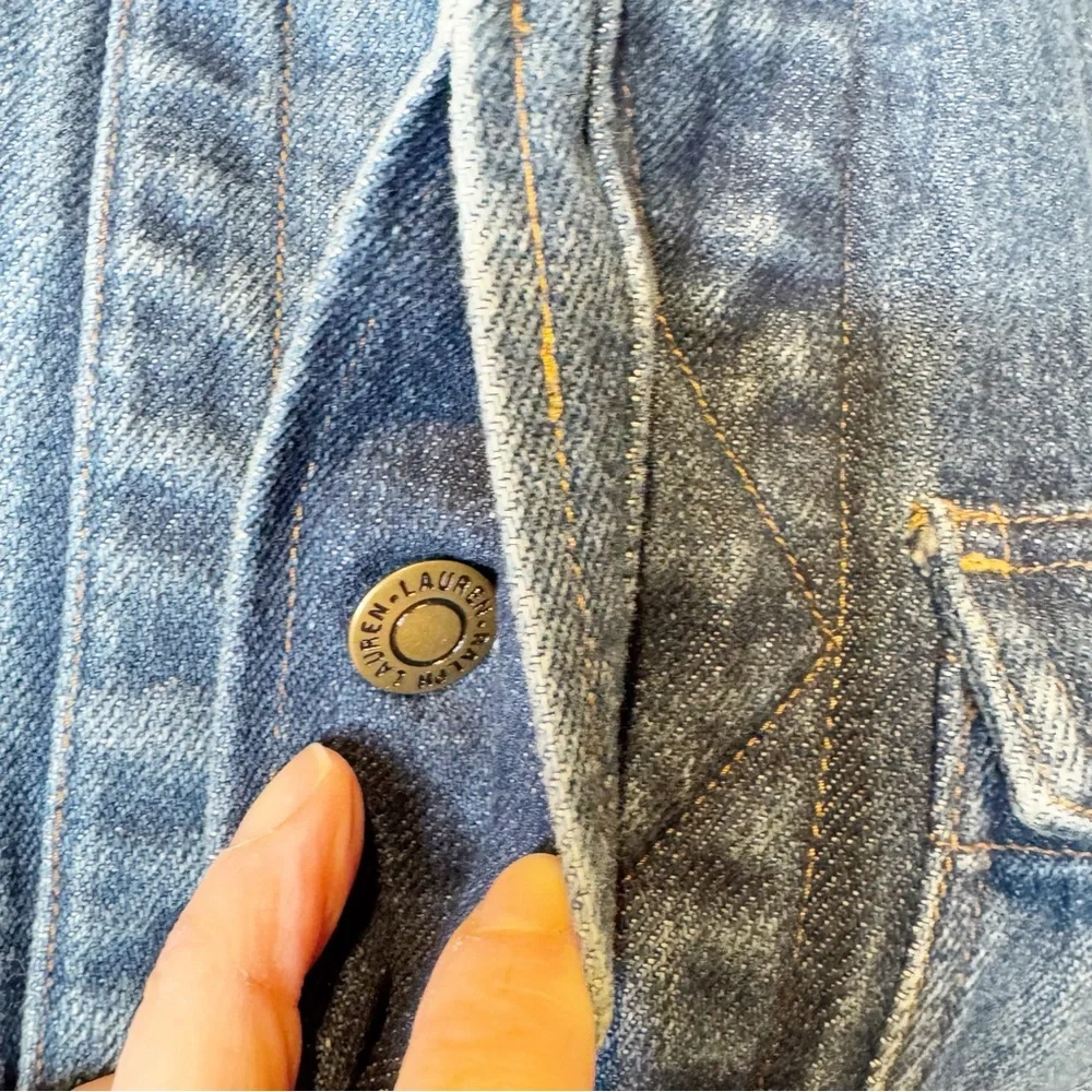 Ralph Lauren Blue Denim Jean Jacket - Picture 7 of 10